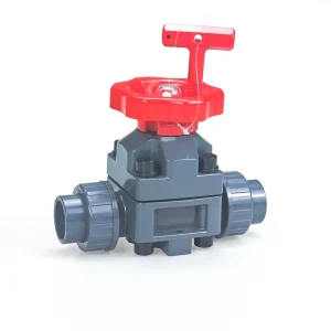 PVC PN16 Grey Color Diaphragm Valve for Water Supply