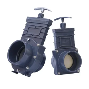 PVC Plastic High Temperature Resistant Manual Gate Valve Fish Pond Drainage RV Valve