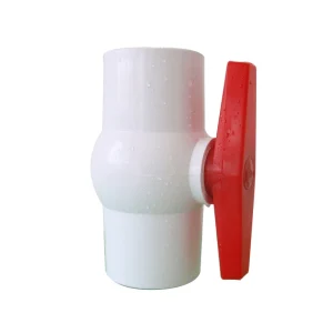 PVC Shutoff Ball Valve for Water Manual Operated Din Standard 1/2″-4″ Specification