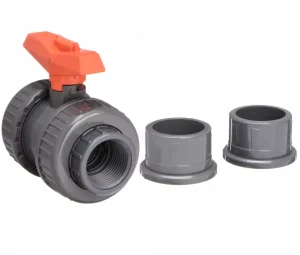 PVC-U Valve End Corrosion-Resistant Industrial Plumbing Fitting for Pressure Systems