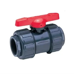 PVC UPVC Plastic True Union Double Union Flange Ball Valve