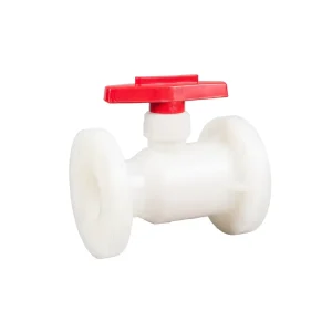 PVDF Ball Valve UPVC Flange Ball Valve Anti Corrosion