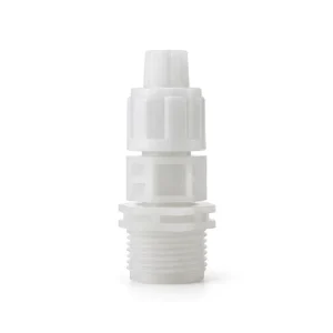 PVDF Check Valve 7.5-42L FKM Seal Ring Zirconium Beads Upper and Lower Set for Water Treatment
