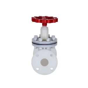 PVDF Flange Globe Valve J41F 10F Manual Anti Corrosion Stop Valve for Chemical Acid Alkali Pipeline