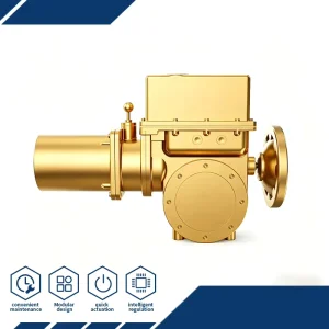Part Turn Electric Actuator Series Torque Long Service Life for Valve Sluice Valve Industrial Pipeline System