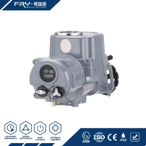 Part-Turn Electric Valve Actuator NEMA 4/6 Output Signal 4-20mA 0-10V 110V 220V for Chemical Plants