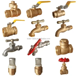 Philippines Market Forged Brass Plumbing Valves Collection Ball Valve Bibcock Gate Valve Check Valve Foot Valve