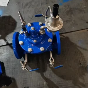 Pilot Operated 4 Inch Port Pressure Reducing Valve Adjustable Pressure Reducing Stabilizing Valve Hydraulic Control Valve Water