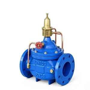 Pilot Operated Pressure Reducing Valve Flanged Ductile Iron Pressure Regulator for Water Supply DN50 DN300 PN16