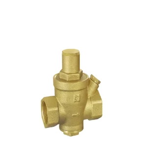 Piston Brass Threaded Adjustable Pressure Regulating and Reducing Valve for Pipeline Hot Water Purifiers