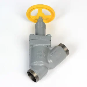 Piston Compressor Y Type Cast Steel Ammonia Refrigeration Globe Check Valve