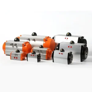 Piston Type Pneumatic Actuator Valve Single or Double Acting Butterfly Valve Actuator for Water OEM Customizable