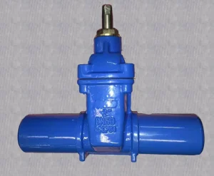 Plain End Resilient Seat Gate Valve Ductile Iron AWWA