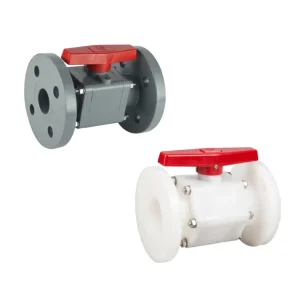 Plastic Pvdf Corrosion Resistant Nitric Acid Chemical Industry Flange Ball Valve PVDF check valve
