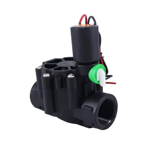 Plastic Solenoid Diaphragm Valve for Agriculture Landscaping Irrigation Systems, DC/AC 12V 24V, G3/4