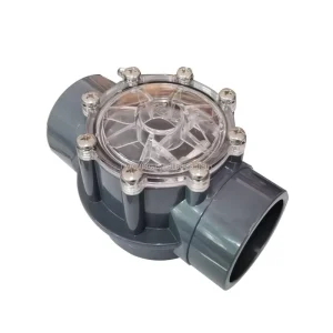 Plumbing Material Grey Color 2 11/2 Inch Building Check Valve Plastic for Well Pump High Pressure