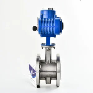 Pn16 Ductile Iron Soft Seal Electric Clamp Butterfly Valve for Water Normal Temperature OEM Customizable