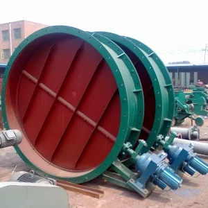 Pneumatic Actuated Butterfly Valve 304 Stainless Steel with Positioner and Solenoid Modulating Control