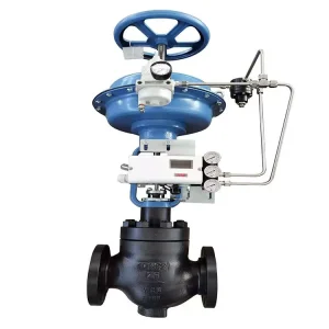 Pneumatic Actuated Diaphragm C-Ring Single-Seated Sleeve Control Valve