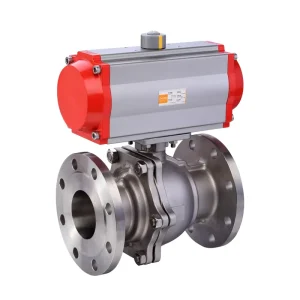 Pneumatic Actuator for Stainless Steel Flanged Ball Valves Double-Acting