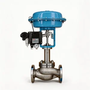 Pneumatic Air Control Valve for Nitrogen Service with Stainless Steel Trim, Auto Seal, and Diaphragm