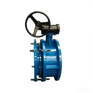 Pneumatic Butterfly Valve with Cast Iron Flange Manual Operation Suitable for Industrial Flexible Expansion of Pipelines
