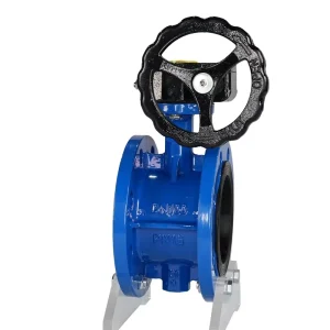 Pneumatic Butterfly Valve with Intelligent Control and Double- or Single-Acting Actuator