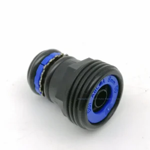 Pneumatic Connector Valve Body Through Hole Straight Insert 8mm 90408004 Auto Parts Truck Bus