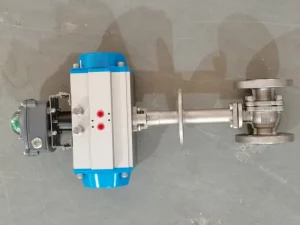 Pneumatic Cryogenic Ball Valve with Feedback DN25