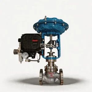 Pneumatic Diaphragm Control Valve with Smart Digital Positioner and Actuator for Gas Pressure Regulating and Flow CF8
