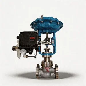 Pneumatic Diaphragm Control Valve with Smart Positioner and 4 20ma Actuator for Oil Steam Pressure Reducing and Flow Control CF8