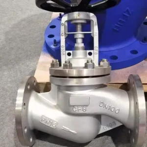 Pneumatic Electric Actuated Stainless Steel Globe Valve with Smart Positioner 4 20mA