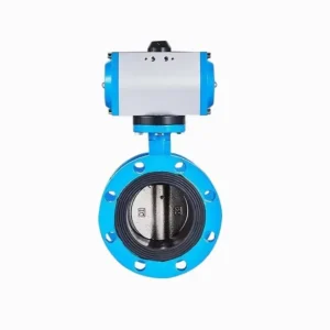Pneumatic Flange Butterfly Valve D641X 16Q Ductile Iron Flange Butterfly Valve Soft Sealed Quick Switching Valve Soft Seal