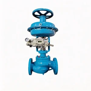 Pneumatic Globe Control Valve for Bypass System with Pressure Reducing Valve and Controller Automatic Dump Heater Thermal