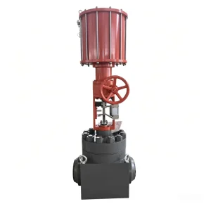 Pneumatic High Temperature Diaphragm Steam Control Valve for Power Plant Turbine System