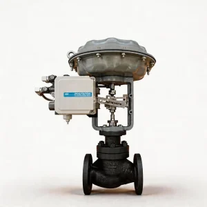 Pneumatic Industrial Control Valve with Diaphragm Actuator for Nitrogen Gas Low Flow Needle Type DN15 PN63