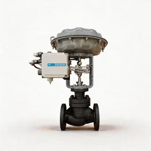Pneumatic Industrial Control Valve with Diaphragm Actuator for Oil Flow Regulating 4 20ma Positioner DN20 PN40