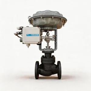 Pneumatic Industrial Control Valve with Diaphragm Actuator for Ozone System Regulating Low Pressure PTFE DN20