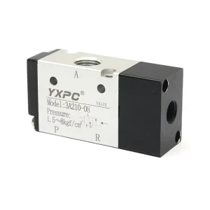 Pneumatic Parts Single Control 3A210 06 3A210 08 Normally Closed 1/8 1/4 Inch Shut off 3 Way Pneumatic Air Valve