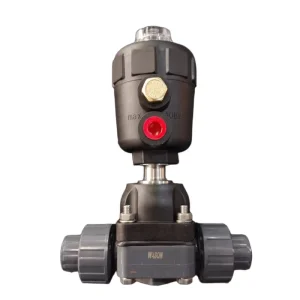 Pneumatic Plastic Diaphragm Valve UPVC CPVC PPH PVDF Anti Corrosion Diaphragm Valve for Chemical Industry