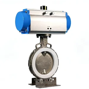 Pneumatic Shut off Butterfly Valve Flanged Butterfly Valve Wafer type Butterfly Valve