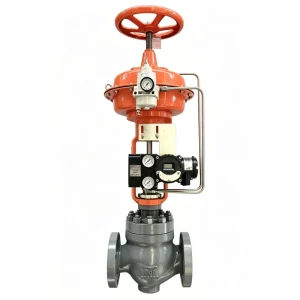 Pneumatic Single Seated High Temperature Control Valve OEM