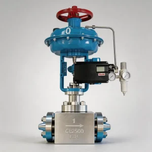 Pneumatic Smart Control Valve with Cage Positioner and PTFE Diaphragm for High Temperature Steam Proportional Globe PTFE Seal