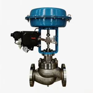 Pneumatic Steam Control Valve with Adjustable Needle and CF8 Body for High Pressure Natural Gas Compressor Station System