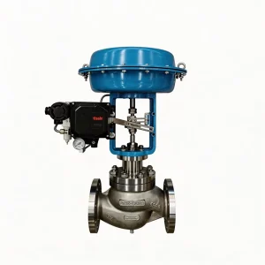 Pneumatic Steam Control Valve with Low Flow Rate Precision Needle for Gas Blending Station Industrial Operation High Pressure