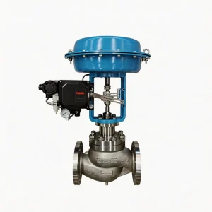 Pneumatic Steam Control Valve with Stainless Steel Body and PTFE Seal for Low Temperature Cryogenic Nitrogen and LPG Service