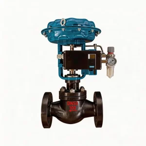 Pneumatic Temperature Control Valve Industrial Digital Smart Motorized Globe for Steam Heating with Auto Positioner and RS485