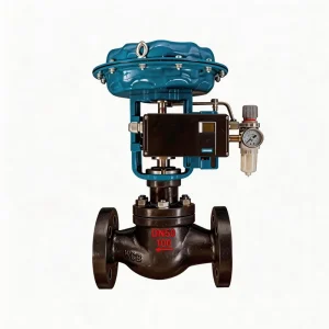 Pneumatic Temperature Control Valve Precision Globe Self Operated Diaphragm for Compressor Air with Modulating Flow and 4-20mA