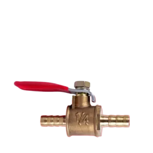 Pneumatic Tube Brass Ball Valve Straight Brass Ball Valve