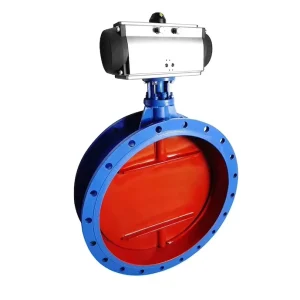 Pneumatic Ventilation Butterfly Valve for Dust Collection Hot Air Flue Gas Flow Control